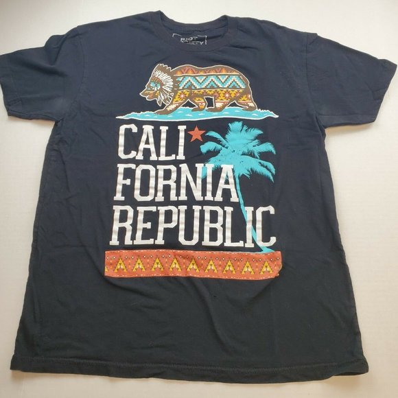 riot society Other - RIOT SOCIETY California Republic Native Bear Graphic Tee Men's Unisex Size L